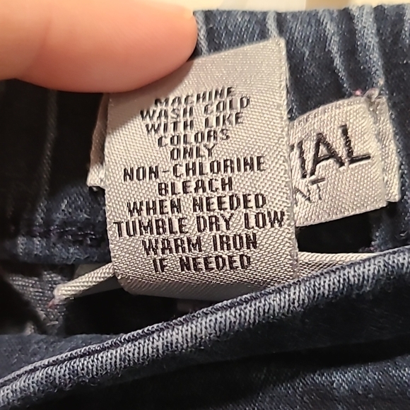 Catherines Petite Flat Front Jeans - Picture 5 of 6